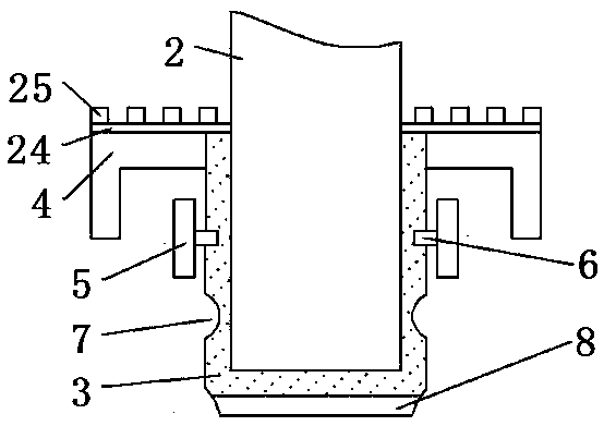 Door and window sealing structure