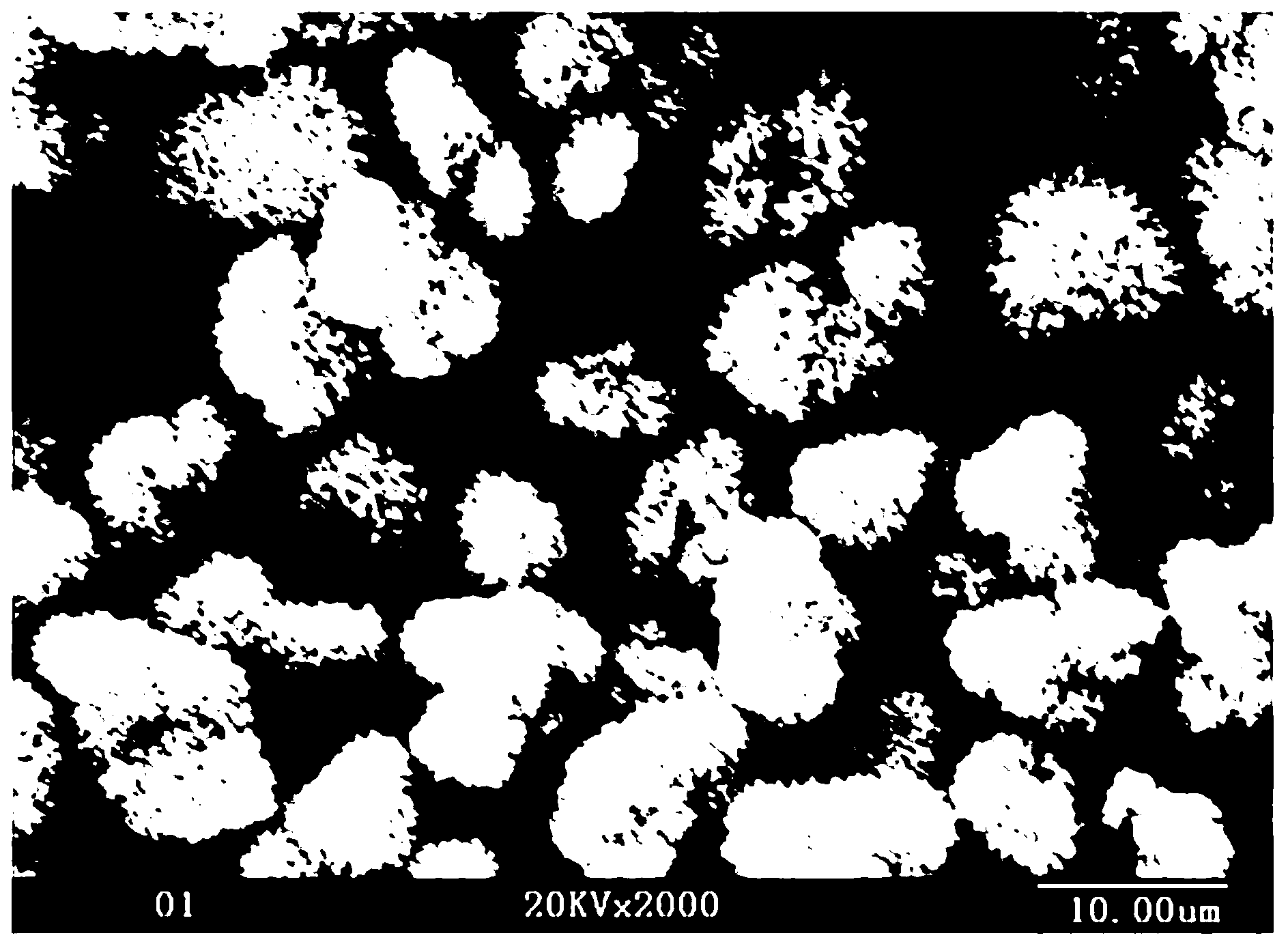 Preparation method for cobalt carbonate material with dense structure and globoid shape
