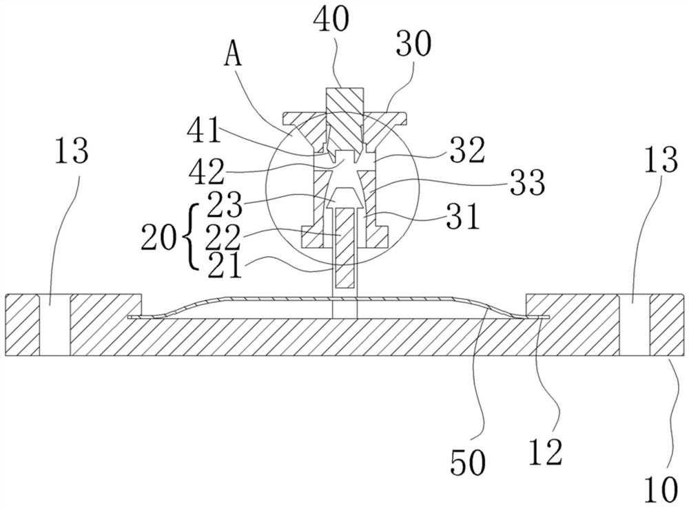 Radiator installation support and a radiating module