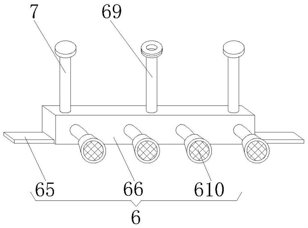 An easy-to-use crane metal dust cleaning device