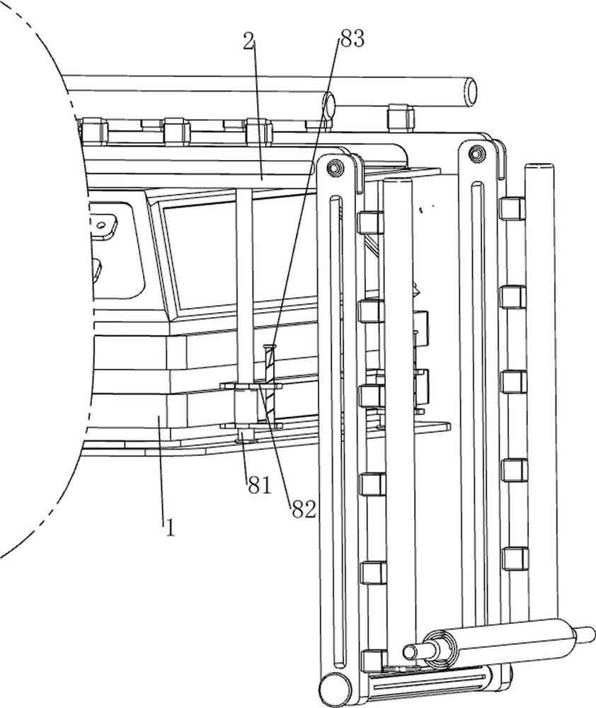 Conveying equipment for building top surface greening