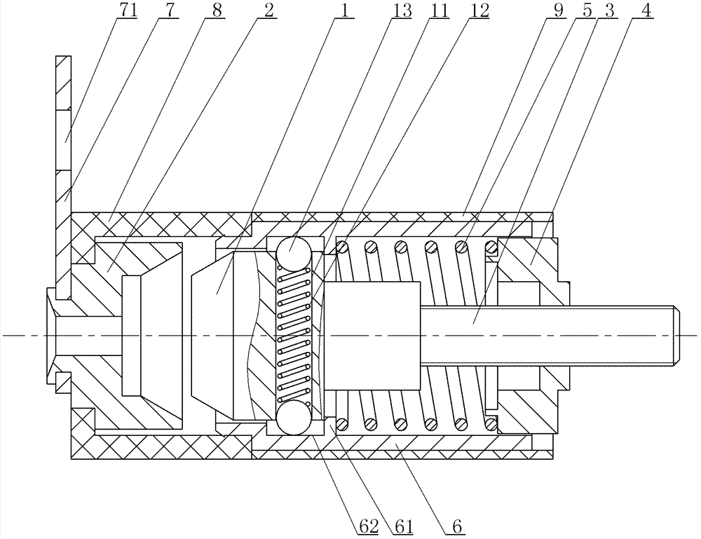 Shorting switch for starter of brushless hydraulically-damped motor