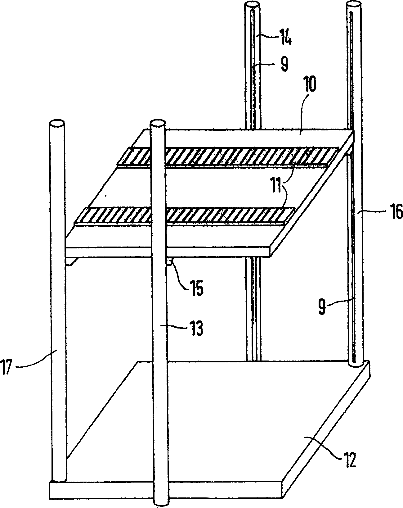 Lifting device for lifting heavy