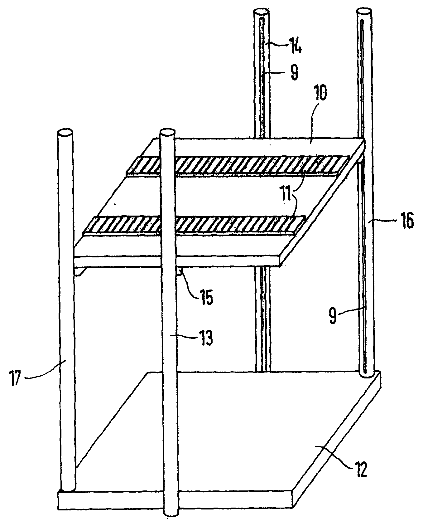 Lifting device for lifting heavy