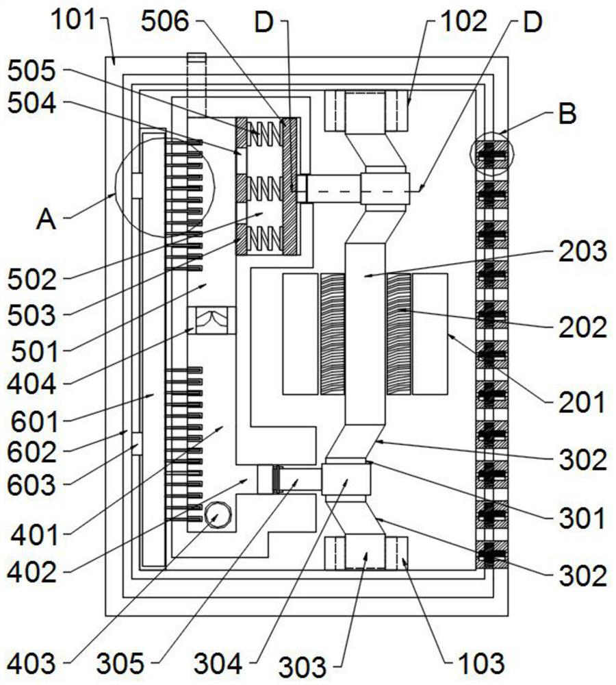 Rotor stacking dual-stage high pressure compressor