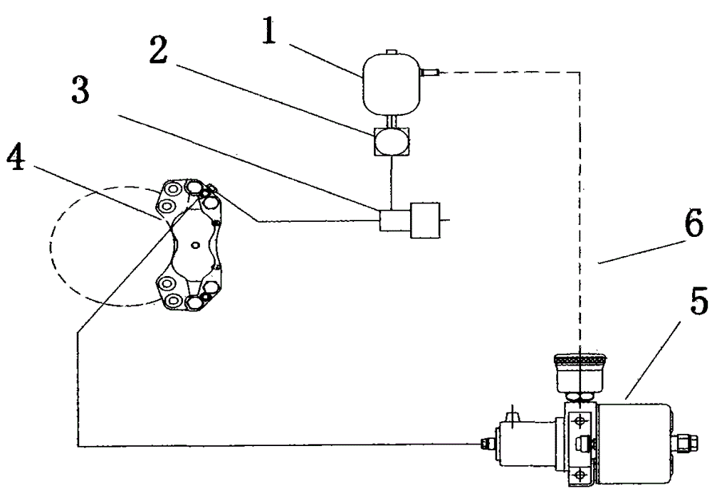 Forced Circulation System and Its Constructed Forced Circulation Braking System
