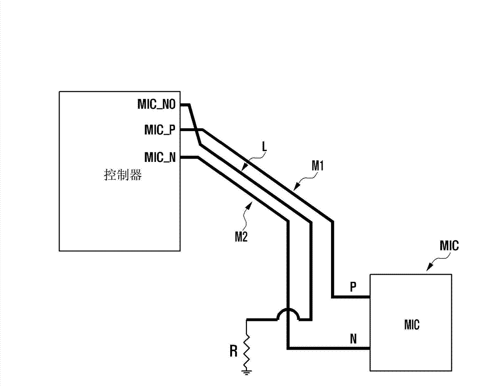 Method of removing microphone noise and portable terminal supporting the same
