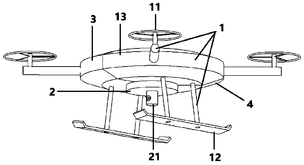 Intelligent steel structure corrosion inspection high-altitude flying robot based on cloud computing