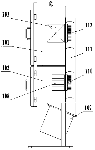 Lifting device for oil drilling machine based on alternating-current variable-frequency electric winch