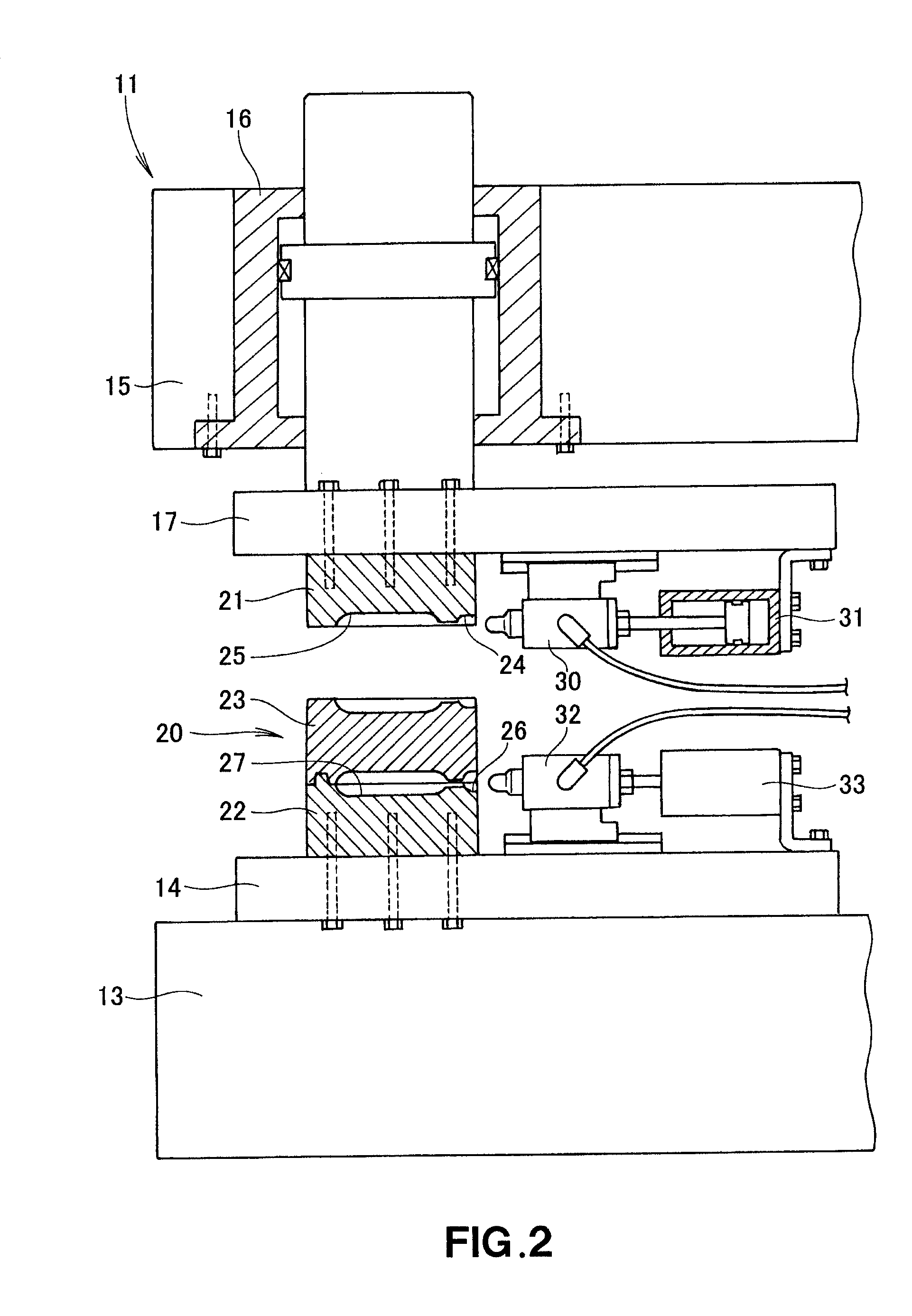 Liquid resin molding system