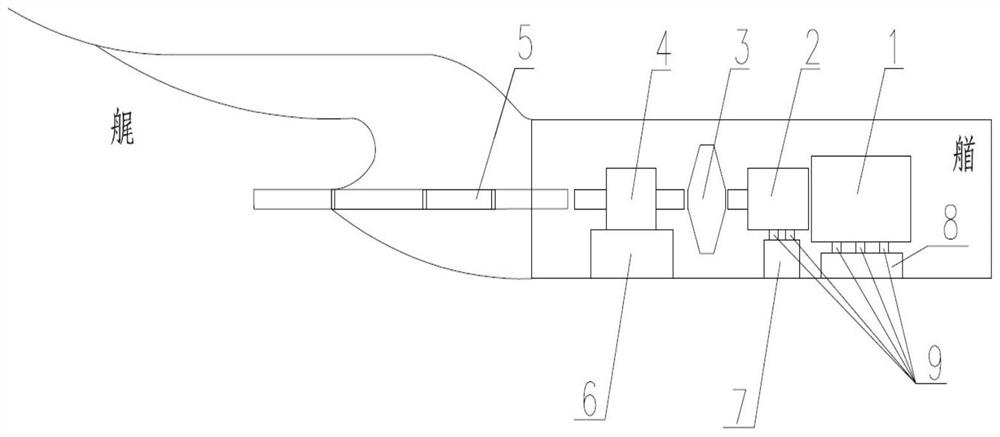 Host positioning and mounting method based on block construction