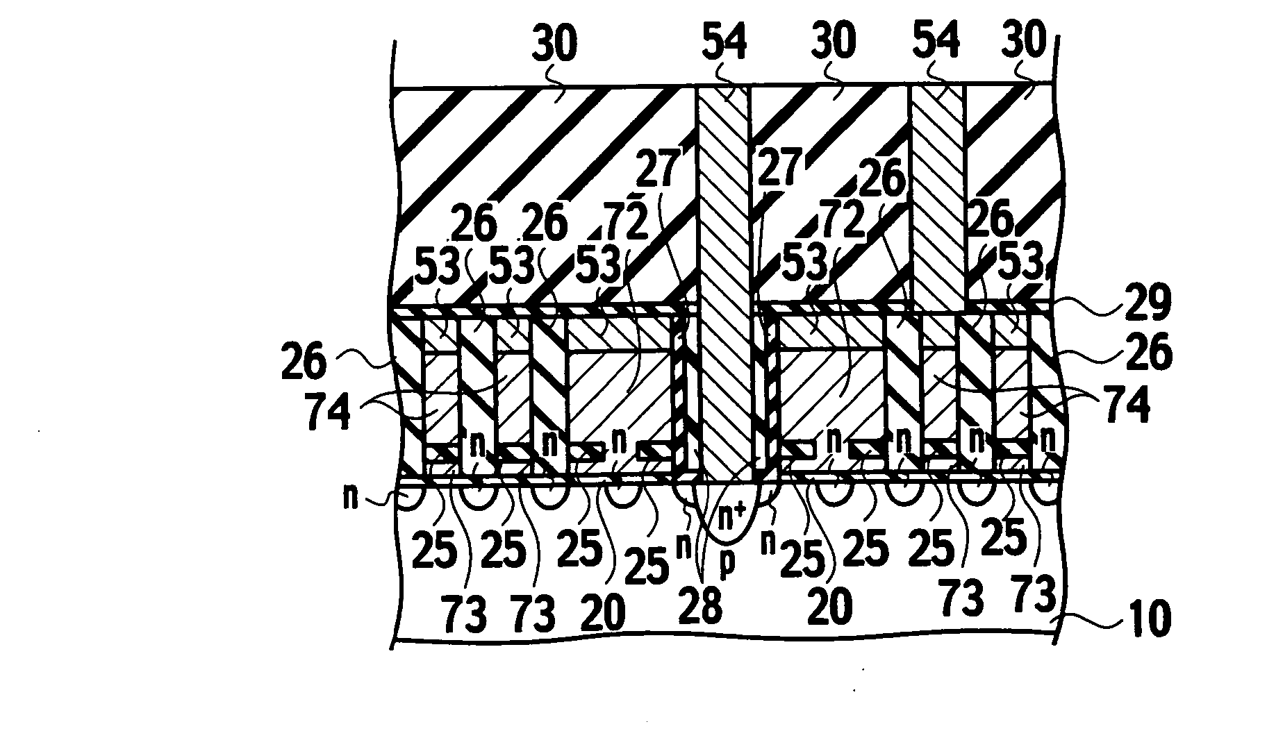 Nonvolatile semiconductor memory and fabrication method for the same