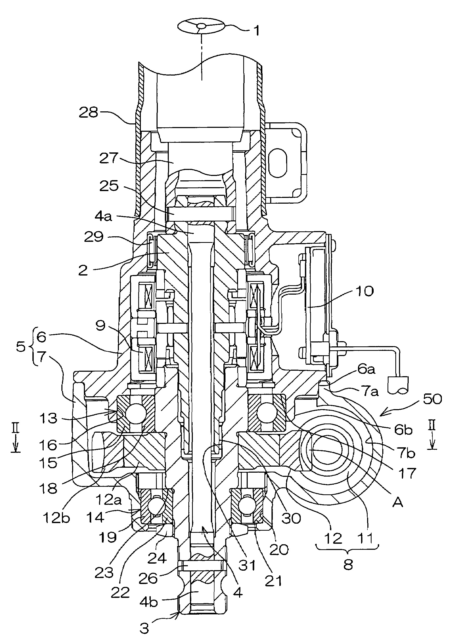 Lubricant composition and speed reducer using the same, and electrically operated power steering device using the same