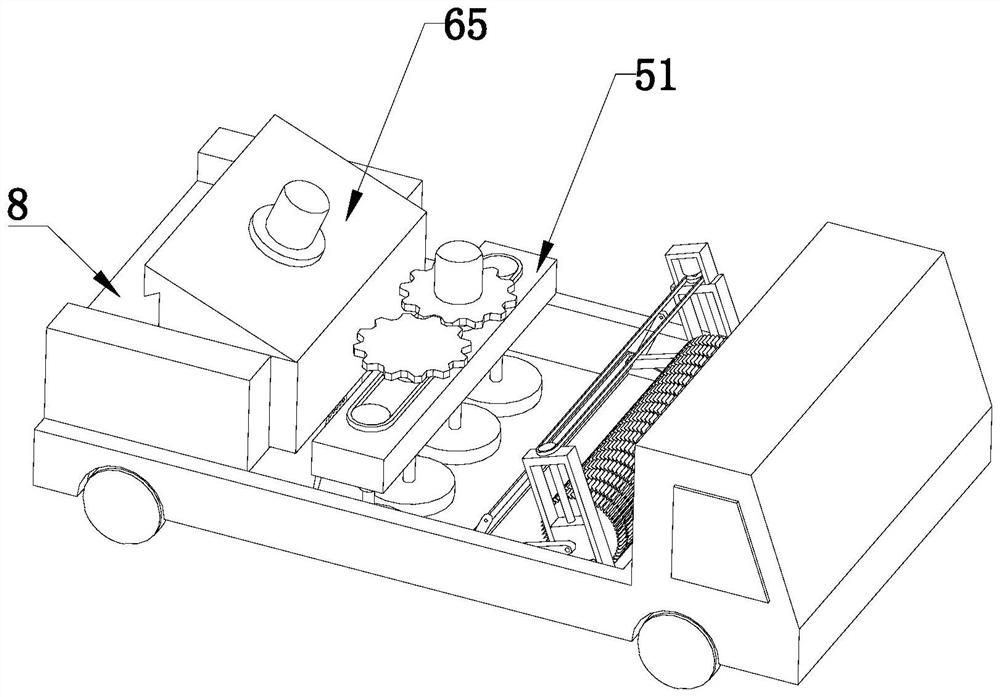 Road surface cleaning device for road repairing