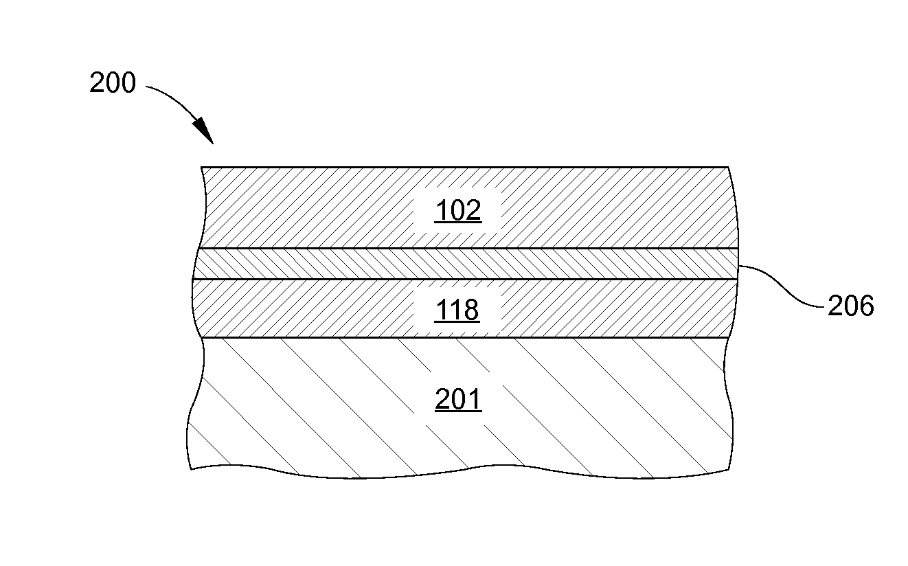 Interfacial oxide used as switching layer in a nonvolatile resistive memory element