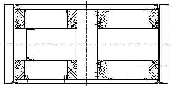 Heat-insulation performance testing device of heat-insulation coating for textile