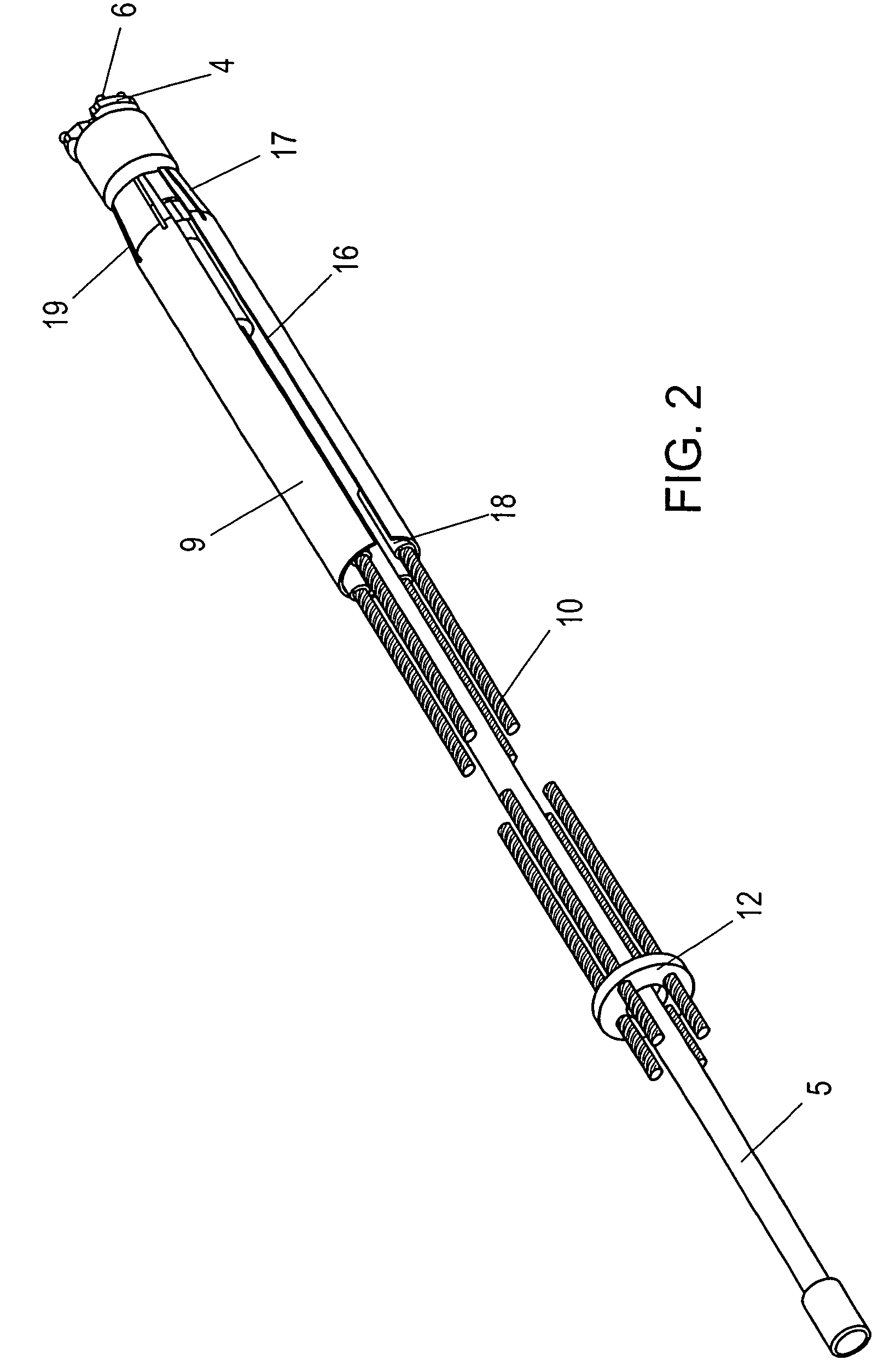 Method and device for drilling a hole in soil or rock material and for forming an anchoring