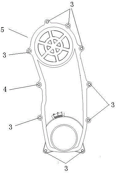 engine timing cover