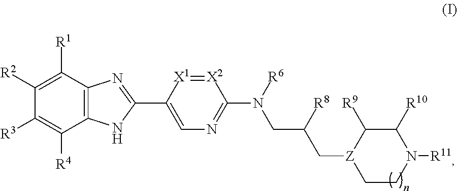 Benzoimidazol-2-yl pyrimidine derivatives