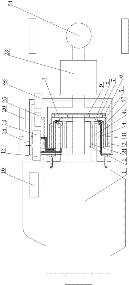 An engine start-stop system based on double rotor motor and its working method