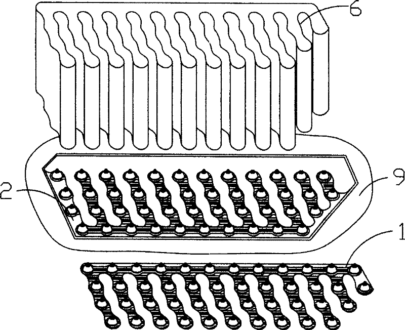 Cutting type silica gel sheet and its processing method