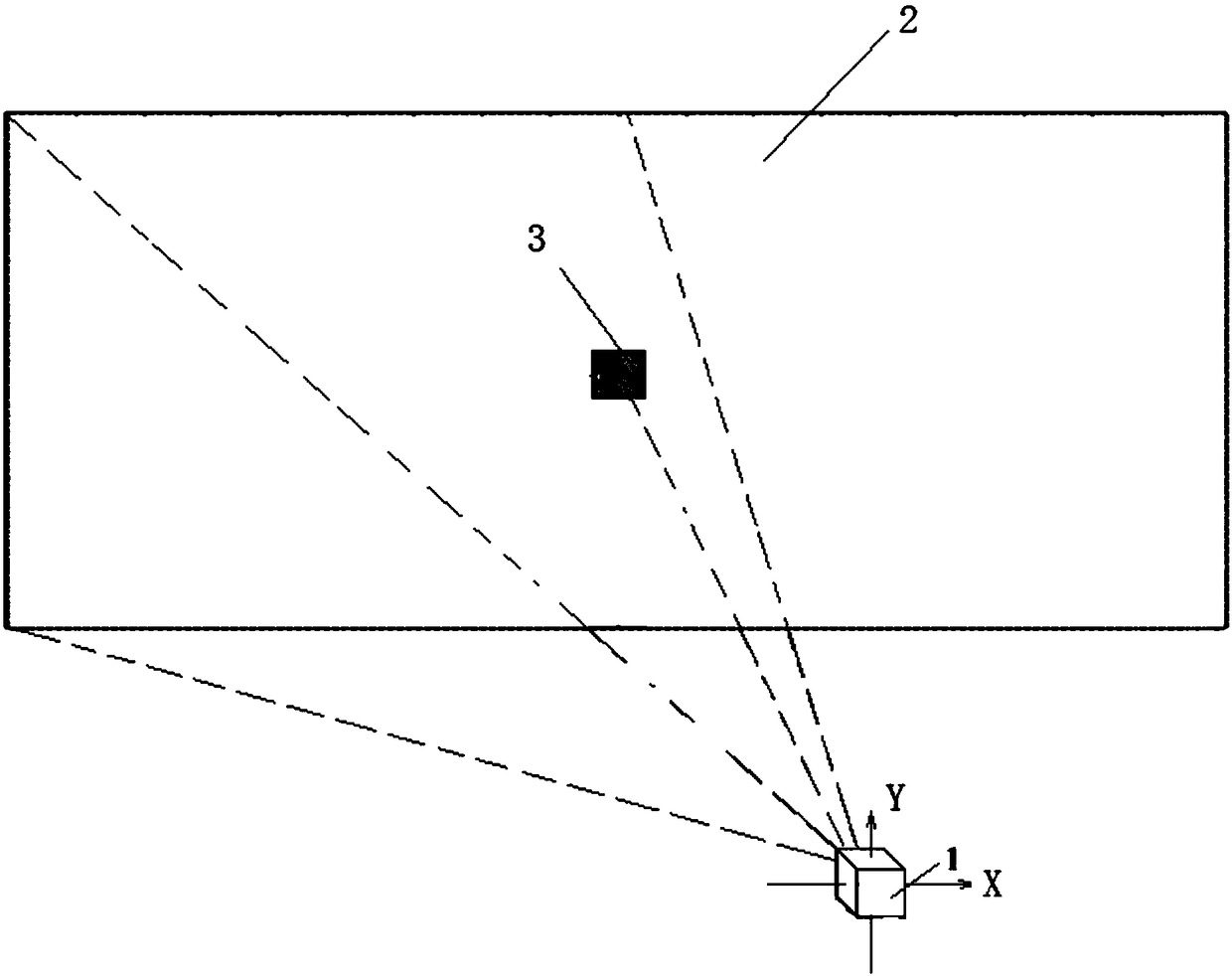 Accurate calibration method of image surface of optical camera