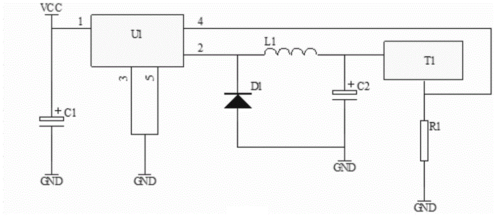 A constant power output circuit and a constant power control method for an ultrasonic dental scaler