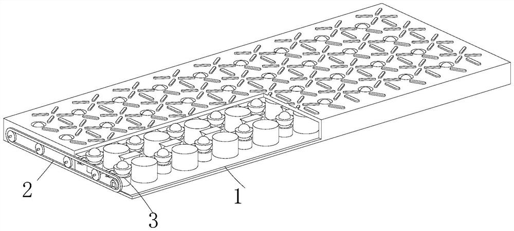 Box type transport vehicle supporting plate convenient to load