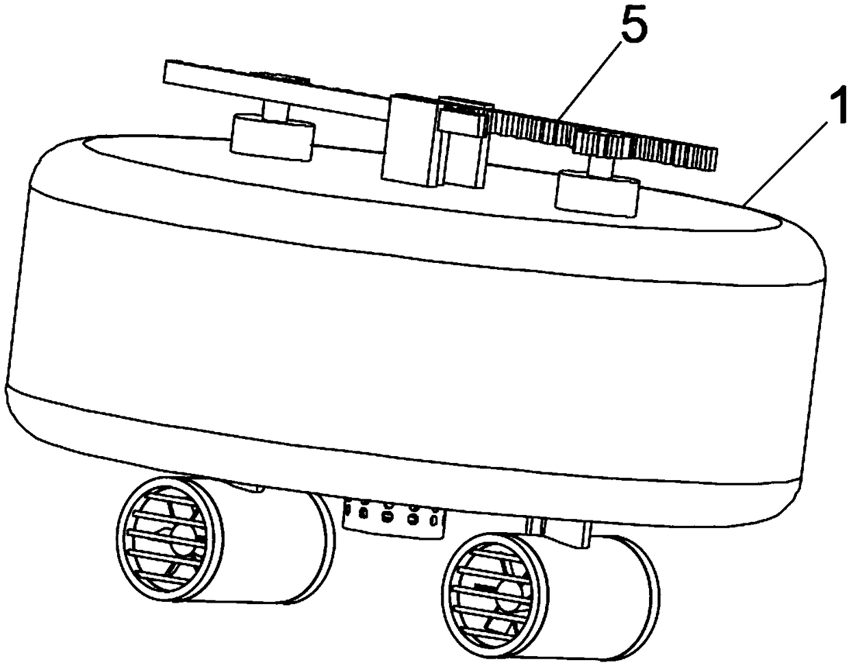 Accurate river water quality underwater monitoring device