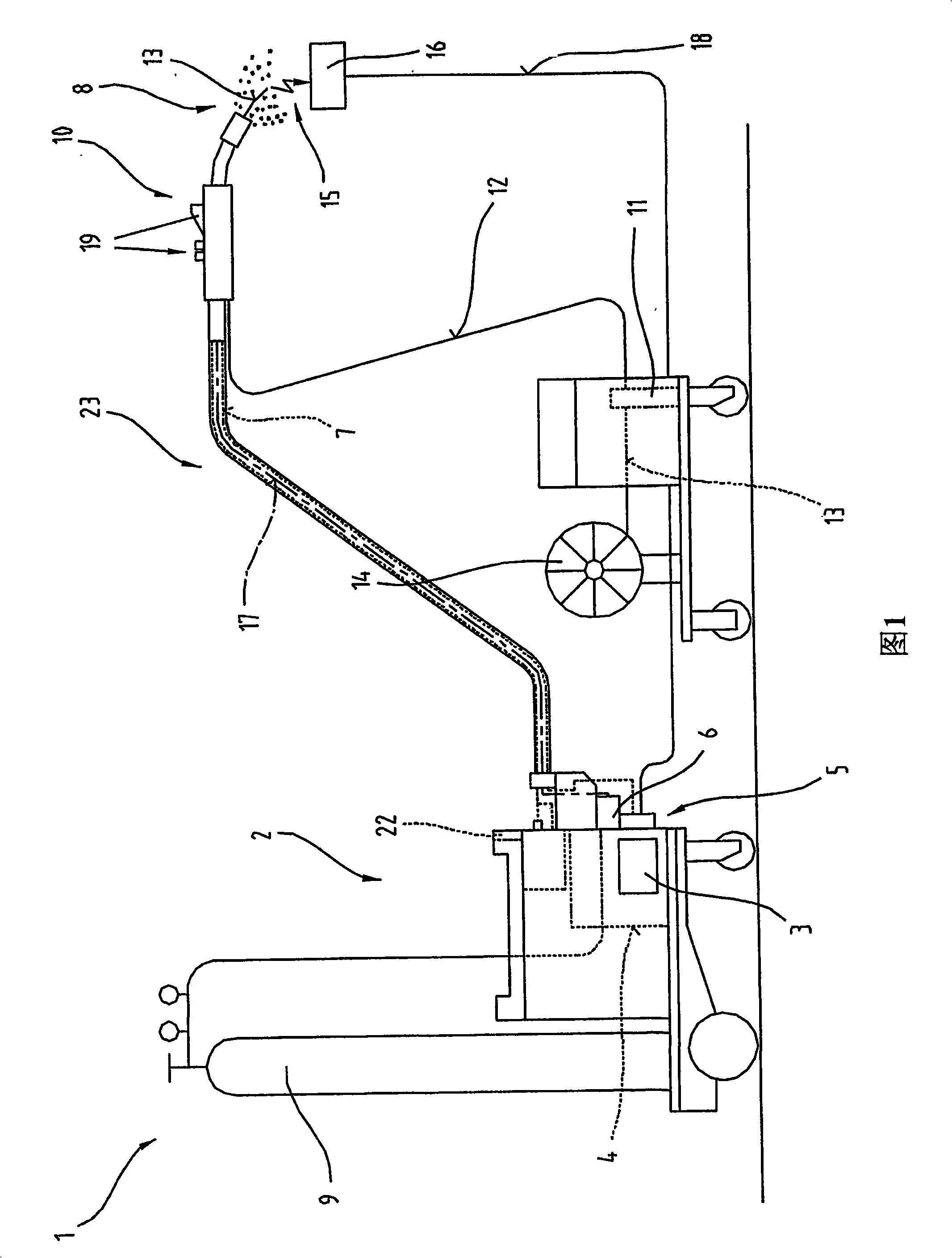 Method of cleaning a contact tube of a welding torch, and a welding torch and contact tube