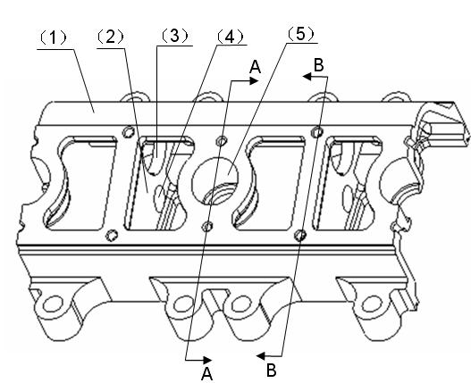 Novel integrated valve chamber cover