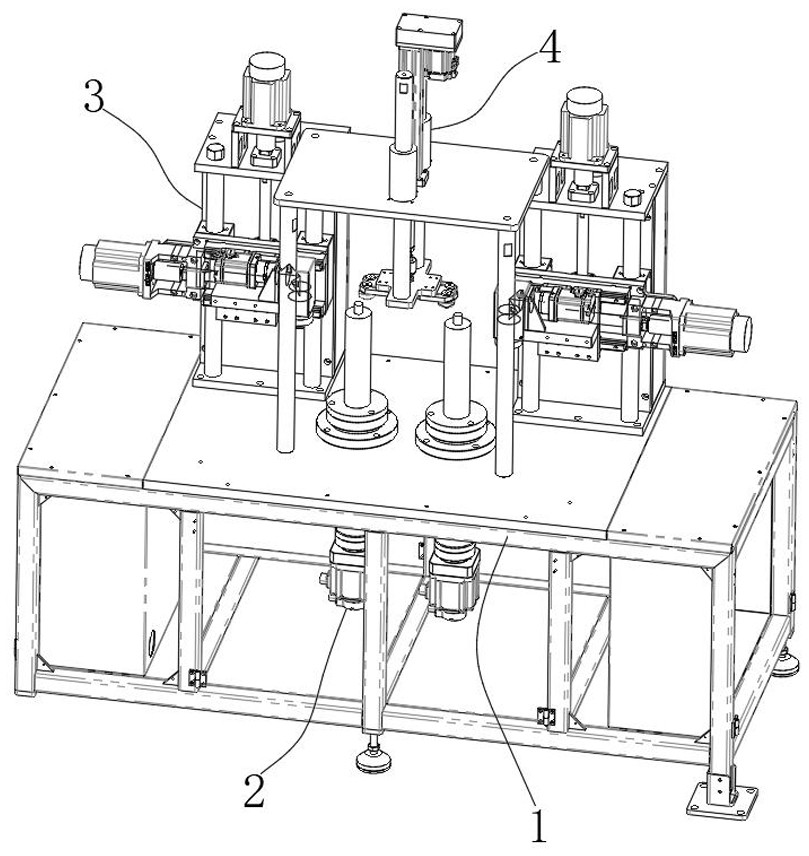 Double-end threading machine