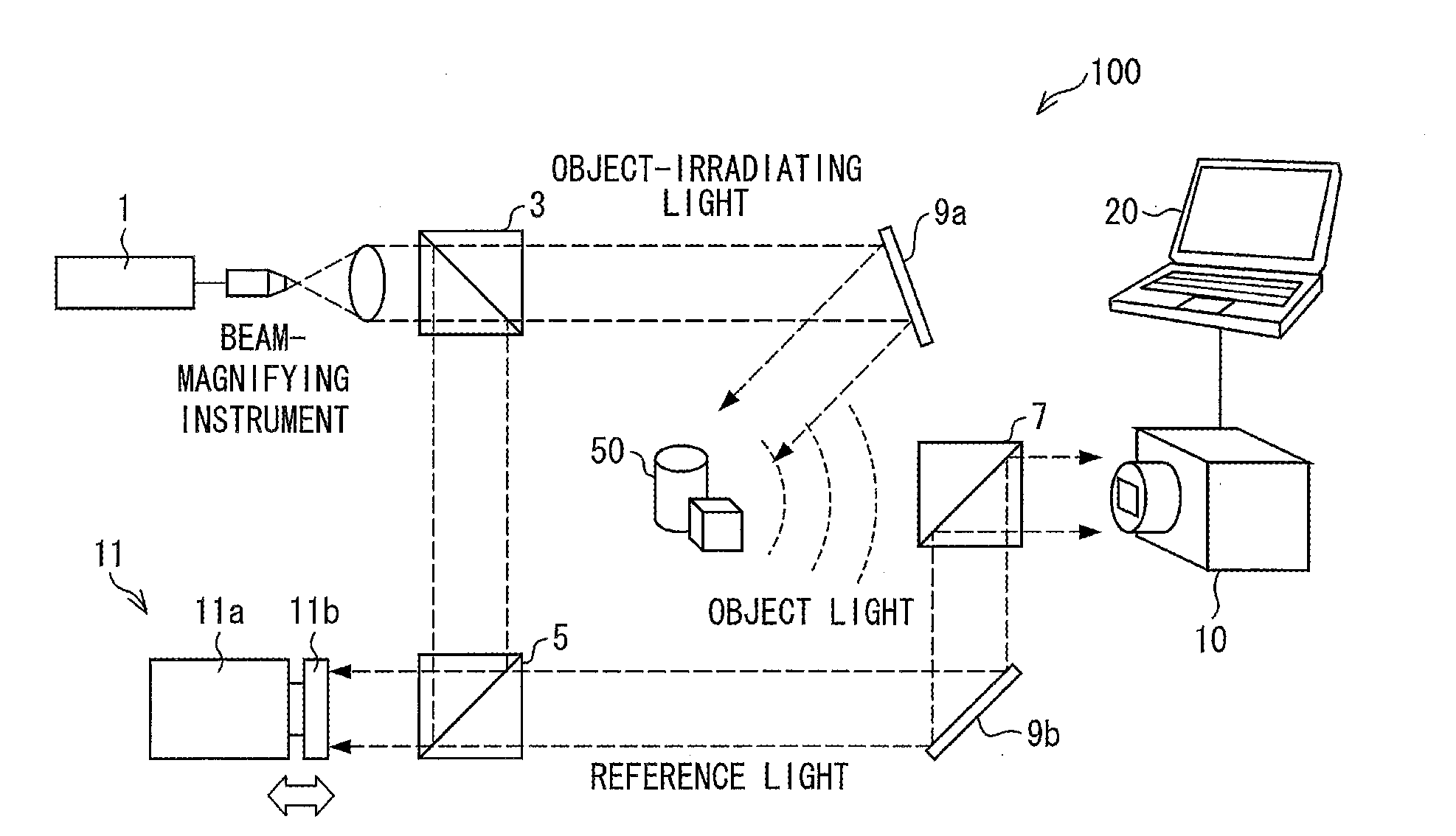 Digital holography device and digital holography play method