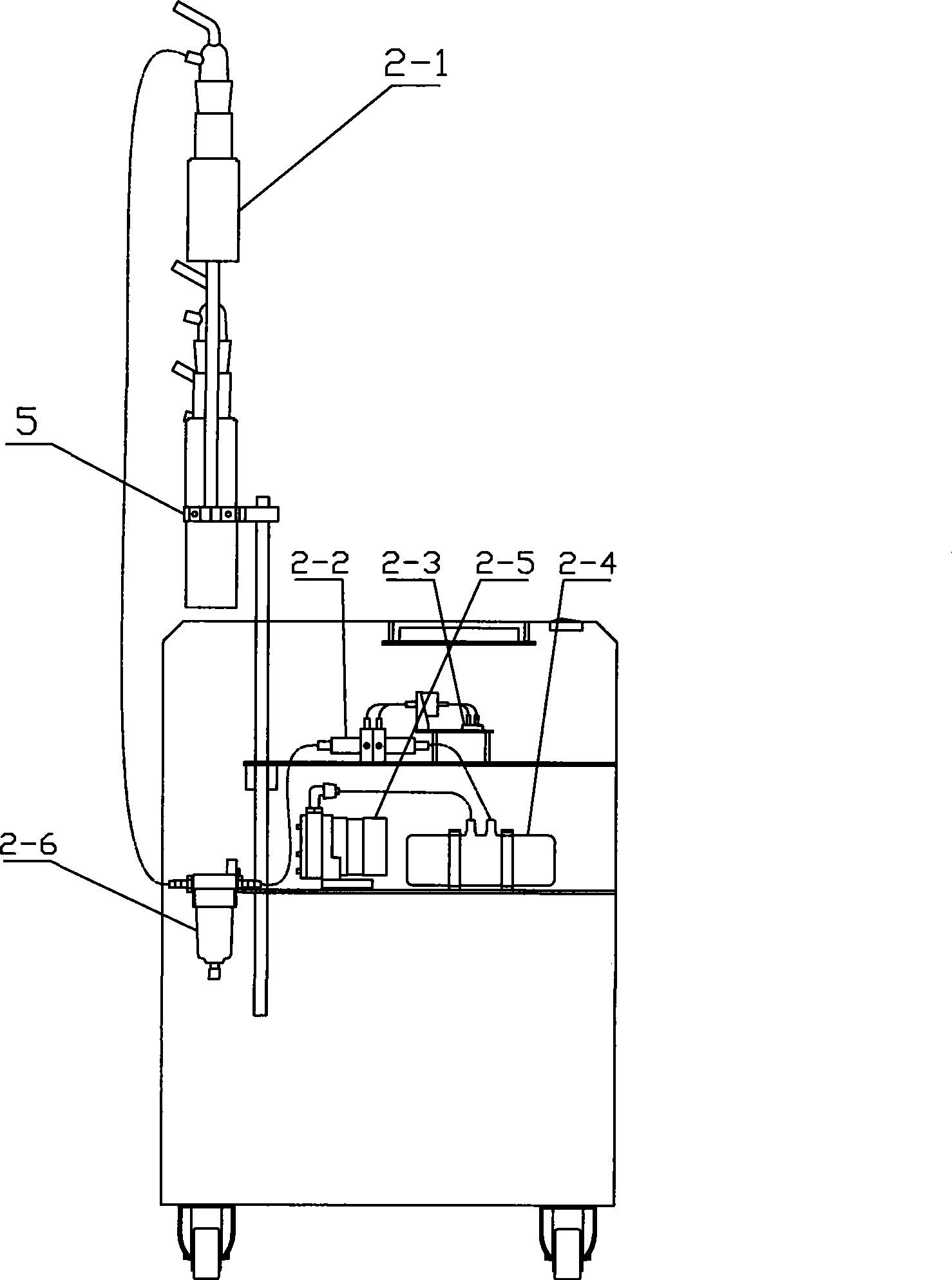 Biological detection instrument for intelligent biologic safe cabinet