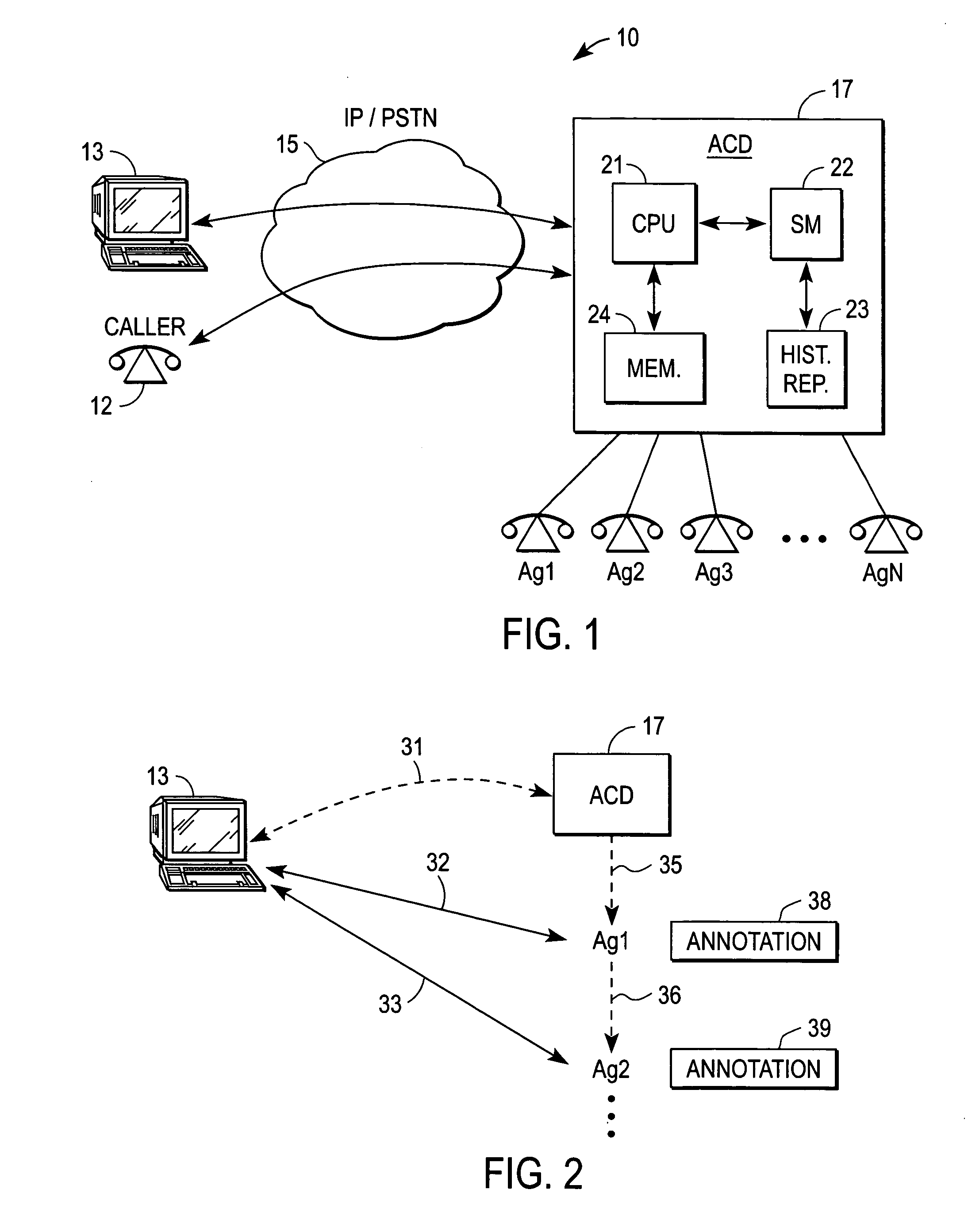 System and method for return to agents during a contact center session