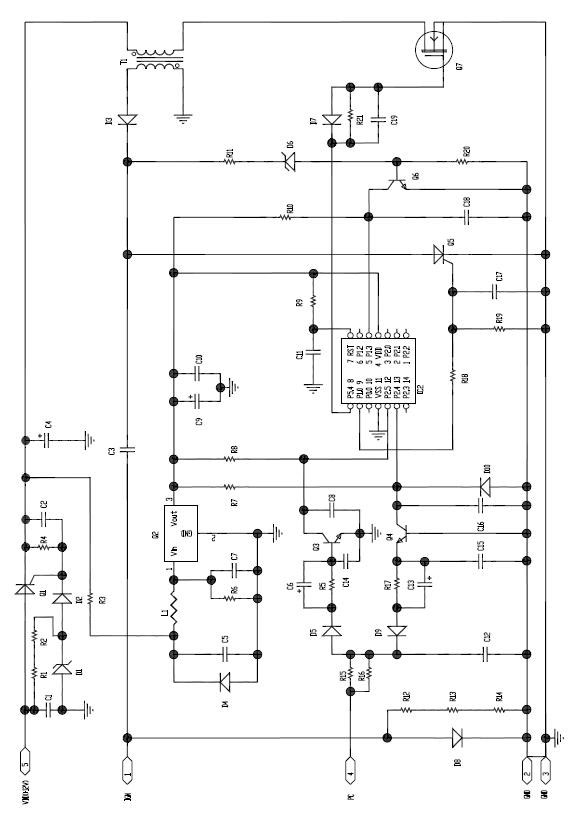 Digital direct-current igniter for motorcycle