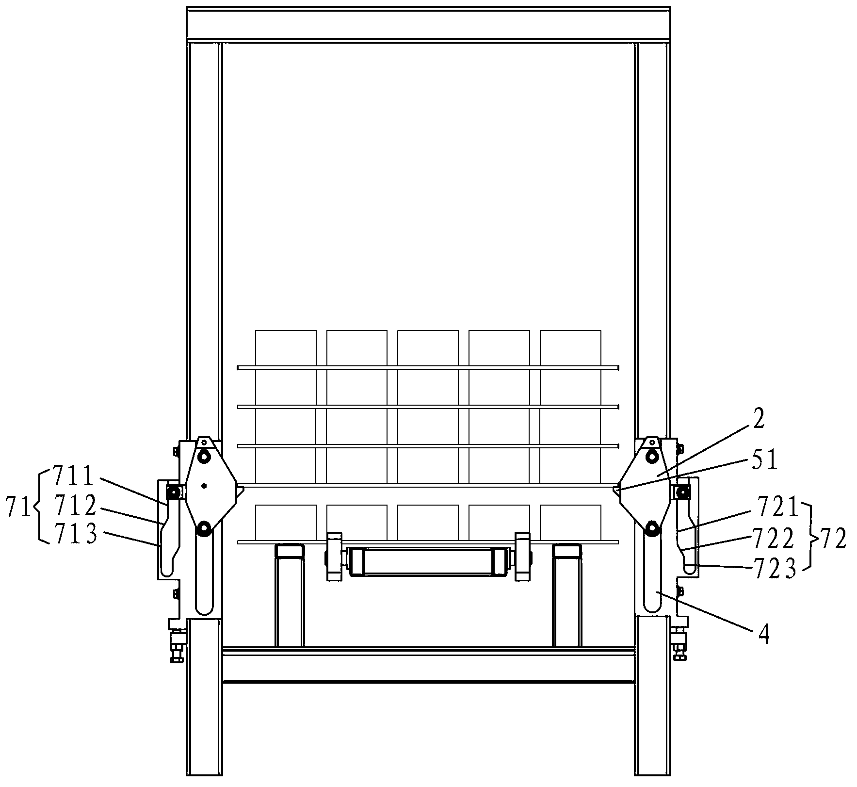 Plate splitting device