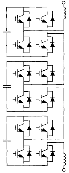 Cascade current converter