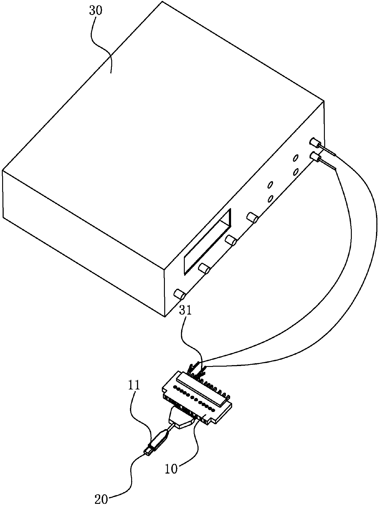 high-voltage-withstanding test apparatus for Type-c connector