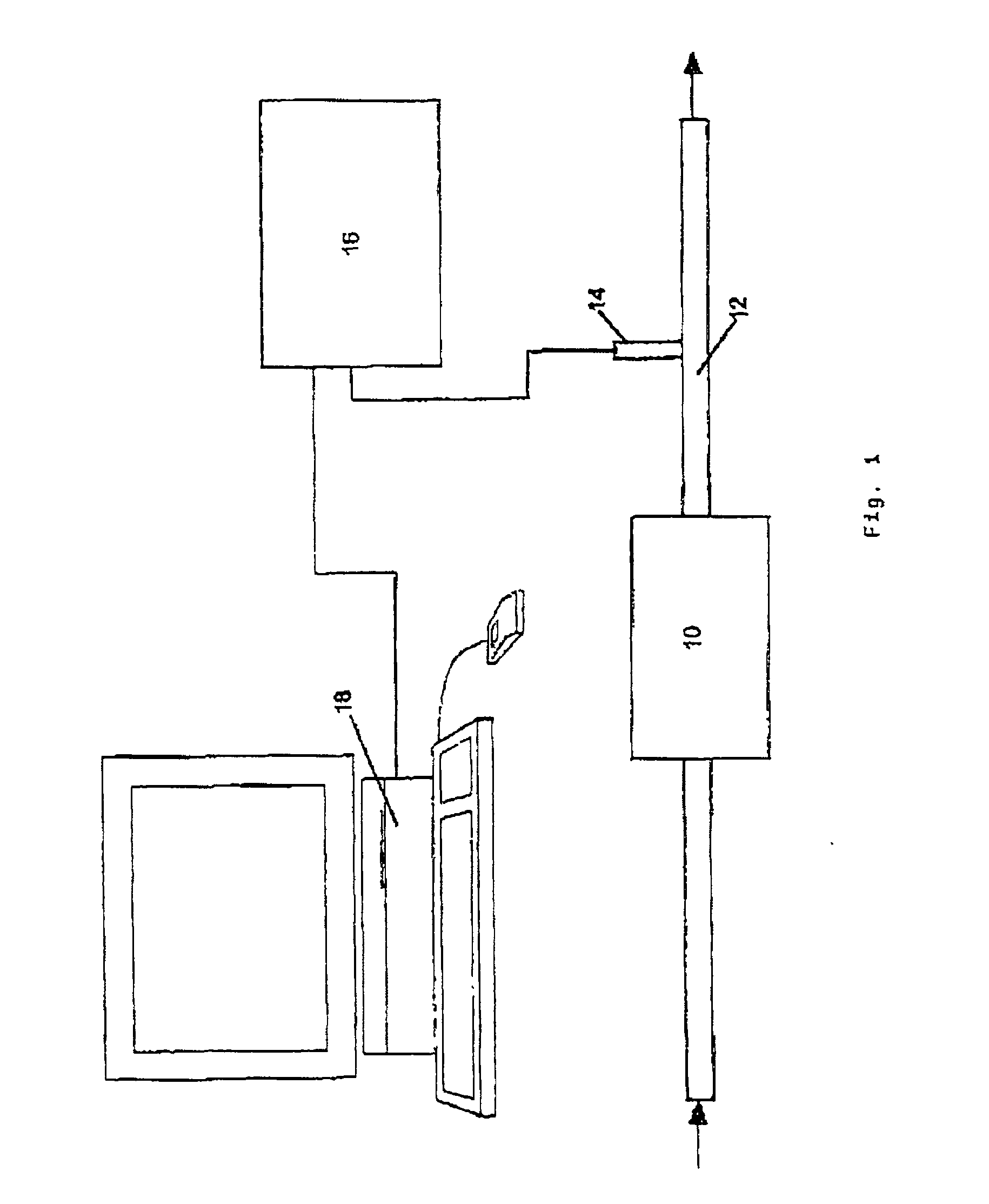 Method, device and computer-readable memory containing a computer program for determining at least one property of a test emulsion and/or test suspension