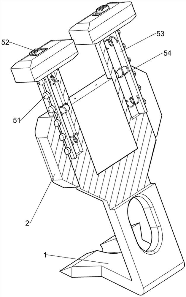 A mobile phone stable and anti-fall device suitable for wireless charging of mobile phones