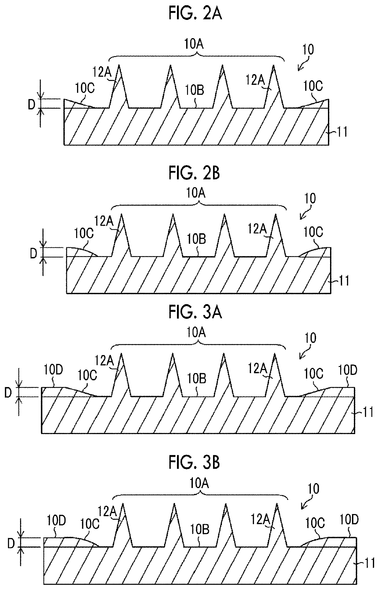 Production method of mold, manufacturing method of pattern sheet, production method of electroform, production method of mold using electroform, and original