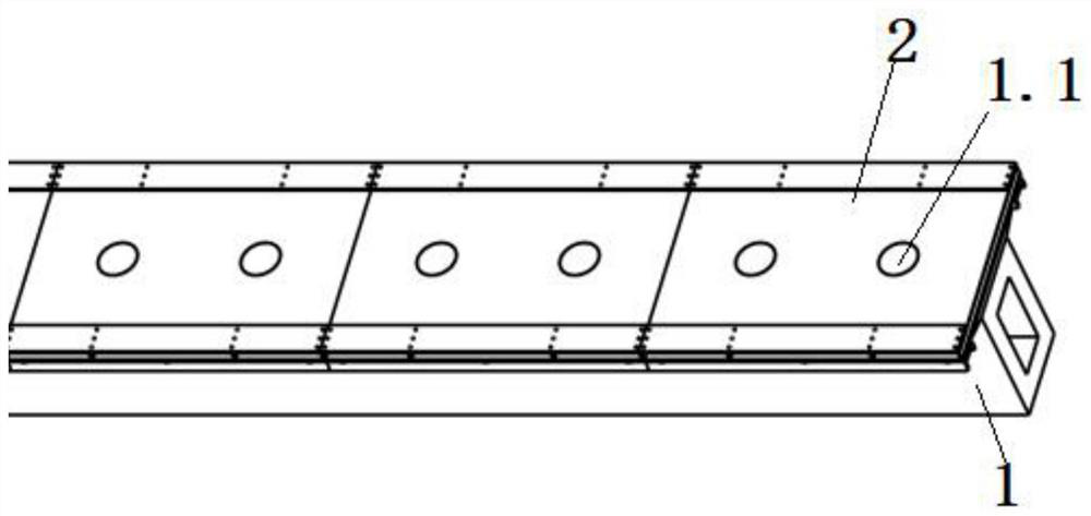 Magnetic levitation track structure