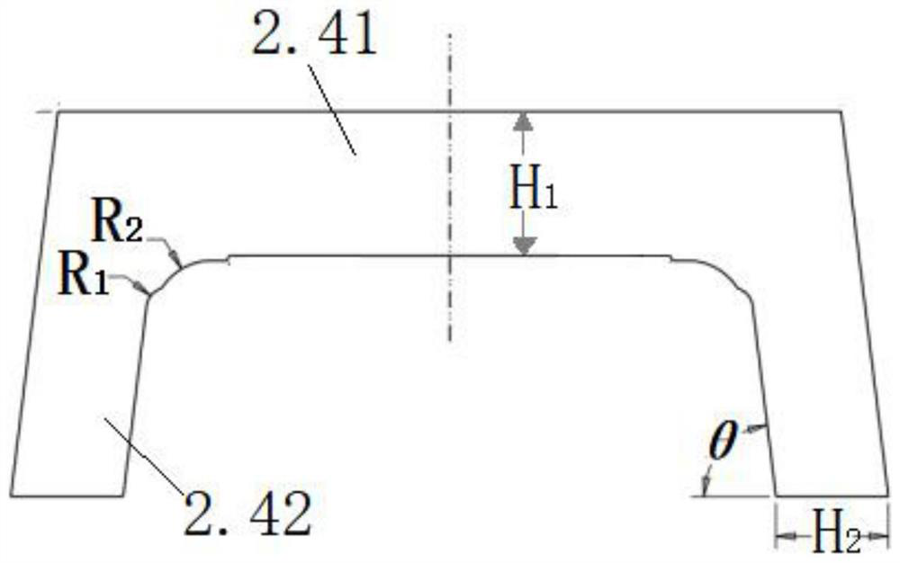 Magnetic levitation track structure