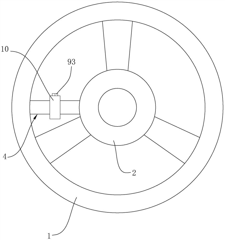 A kind of electric vehicle wheel hub assembly structure