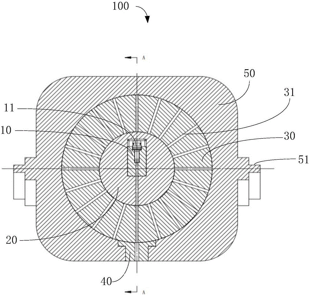 Focussed radiotherapy apparatus and radiation therapy device