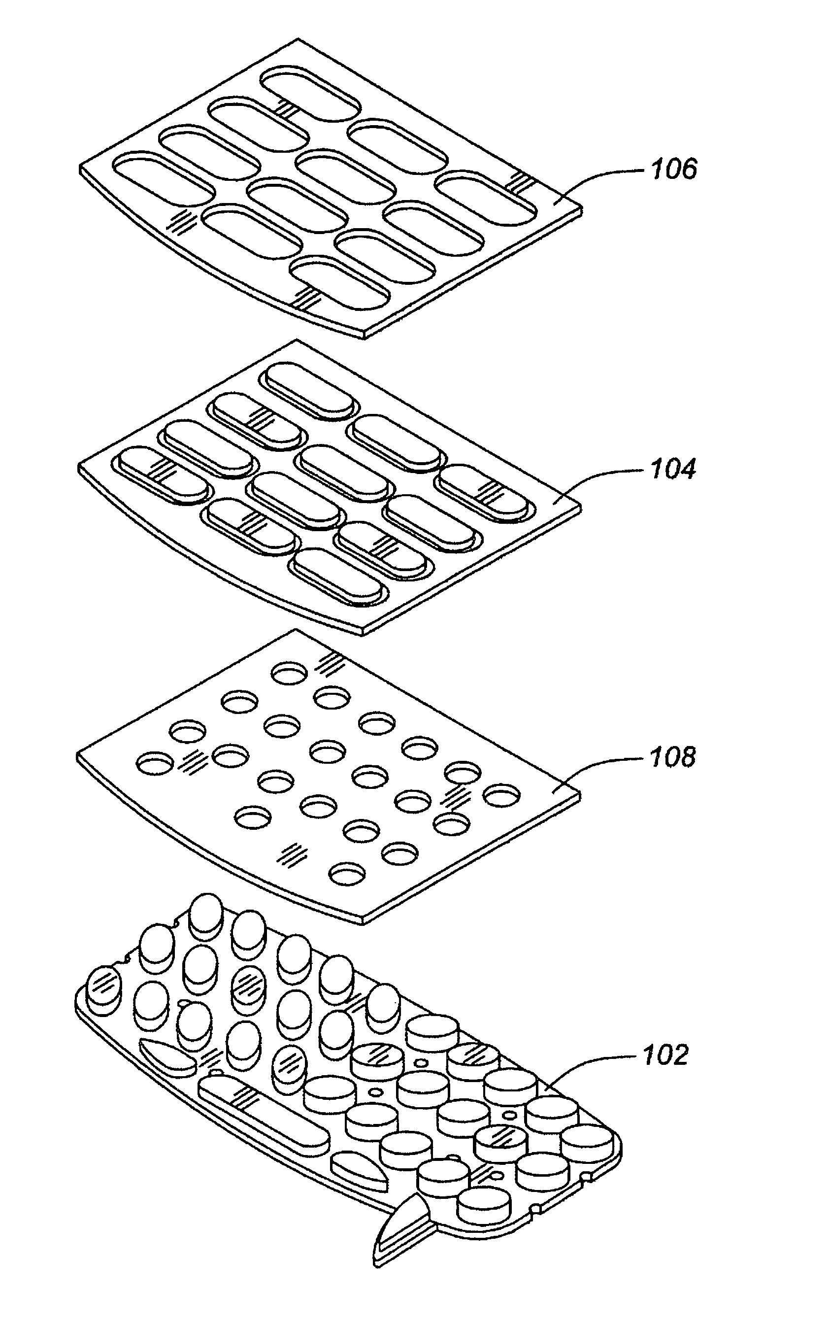Cover plate for a mobile device having a push-through dial keypad