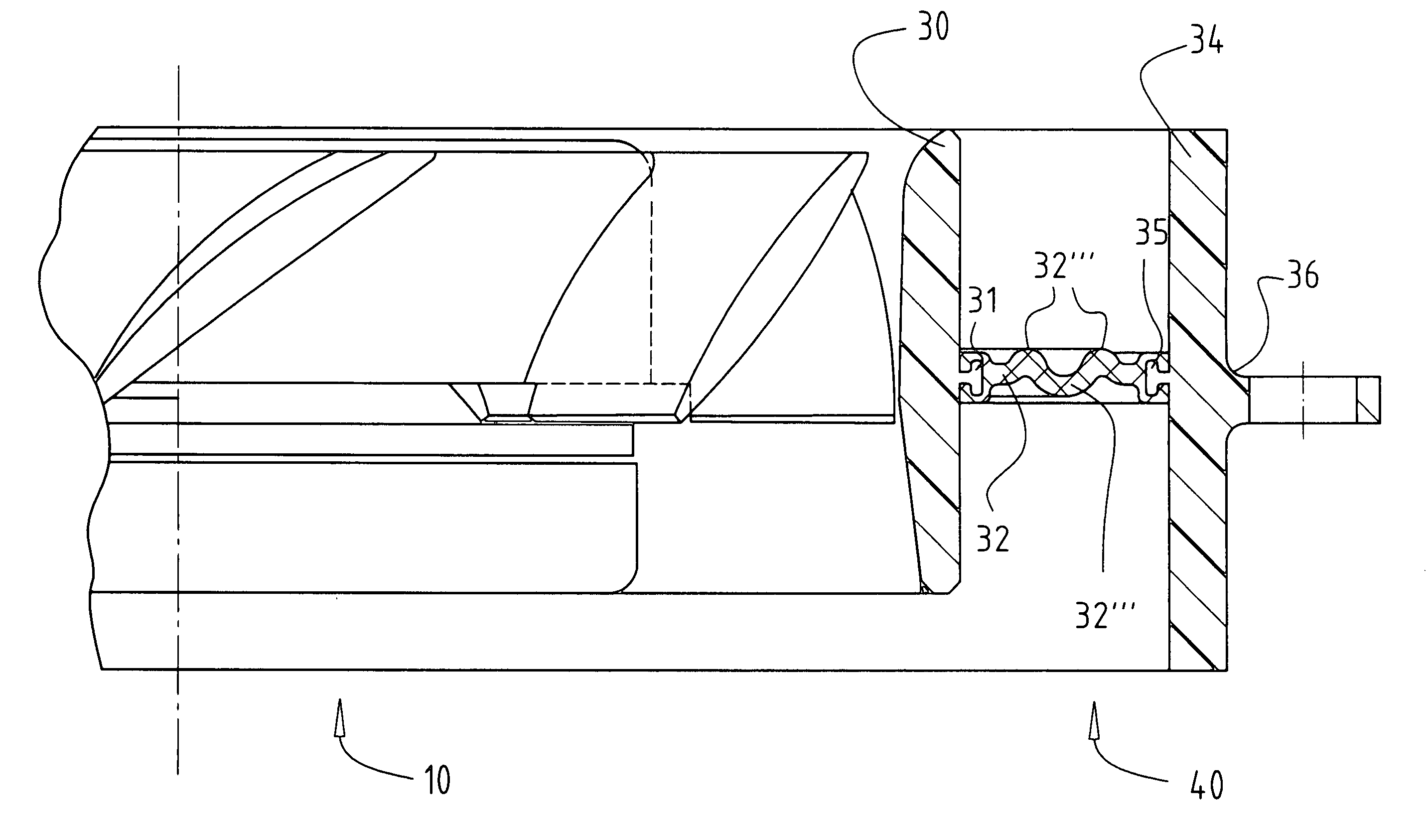 Fan mounting means and method of making the same