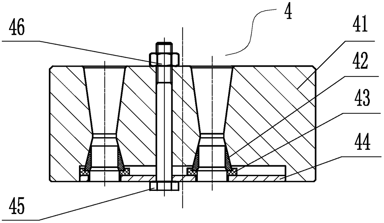 Inside single-beam sealed prestressed group-anchor system and construction method thereof