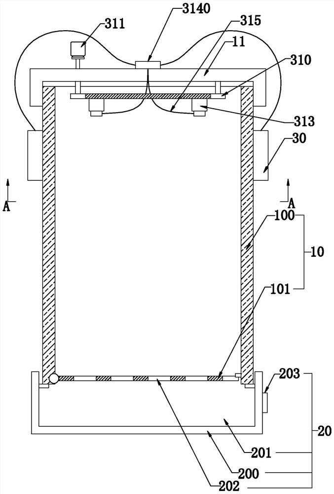 Garbage can and cleaning method thereof
